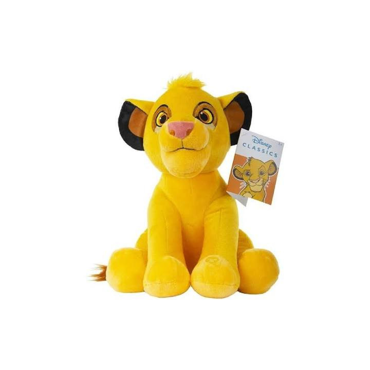 Peluche Sonoro DISNEY ANIMAL FRIENDS - SIMBA RE LEONE - 20 cm