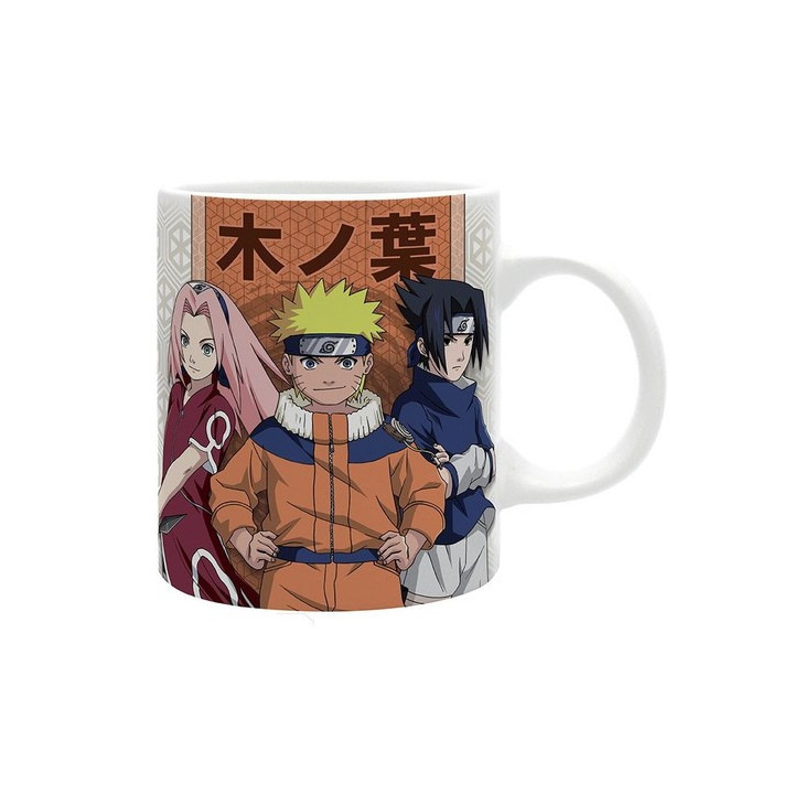 Merchandising Naruto: ABYstyle - Konoha Vs Suna (Mug 320 Ml / Tazza)