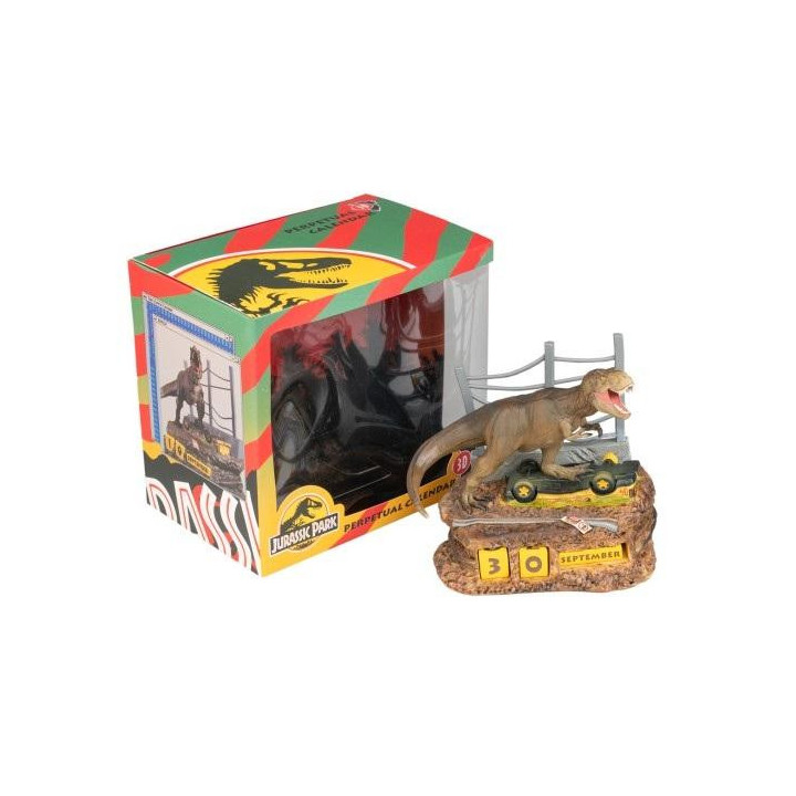 JURASSIC PARK - Resin 3D Perpetual Calendar