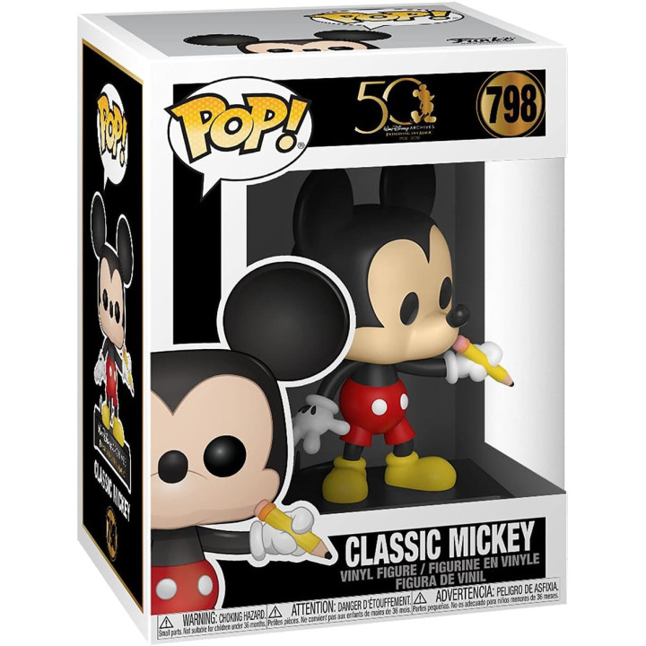 Funko Pop! Disney: Archives-Classic Mickey Mouse