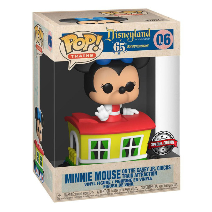 Funko POP! Train: Casey Jr - Minnie Mouse in Car