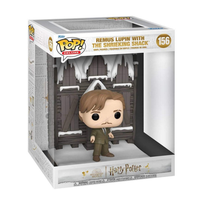 FUNKO POP HARRY POTTER DELUXE - LUPIN WITH SHRIEKING SHACK 156 VINYL FIGURE NEW!