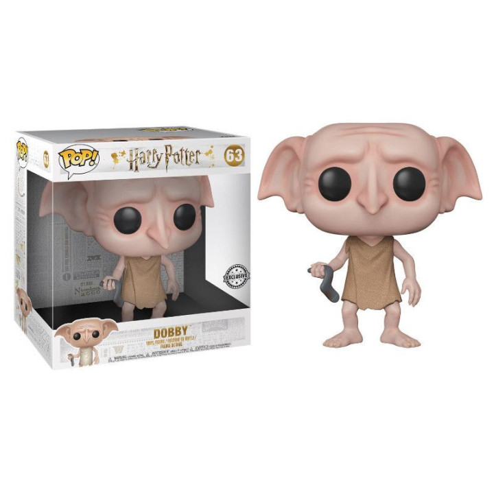 Harry Potter Funko Pop Vinile Figura Dobby con Calzino Esclusiva 23 cm