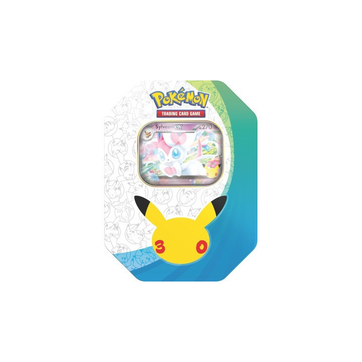 The Pokémon Company - Pokémon Pokémon 30° Anniversario Tin da collezione Sylveon ex