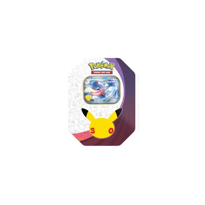 The Pokémon Company - Pokémon Pokémon 30° Anniversario Tin da Collezione Greninja-ex